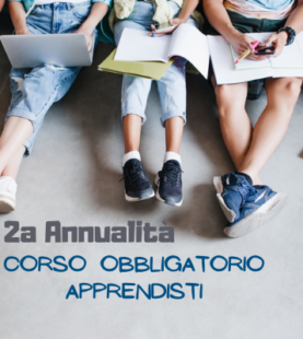 Corso OBBLIGATORIO APPRENDISTI 2ª Annualità | dal 03 Ottobre 2023 <br>
